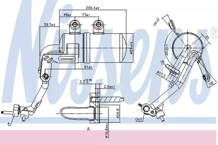 Осушитель - Nissens 95570