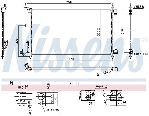Конденсатор - Nissens 941074