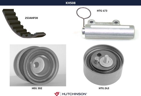 Ременный комплект - Hutchinson KH 508