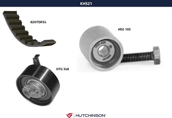 Ременный комплект - Hutchinson KH 521