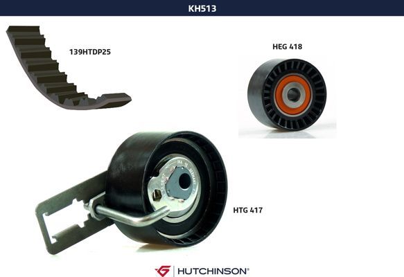 Ременный комплект - Hutchinson KH 513