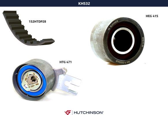 Ременный комплект - Hutchinson KH 532