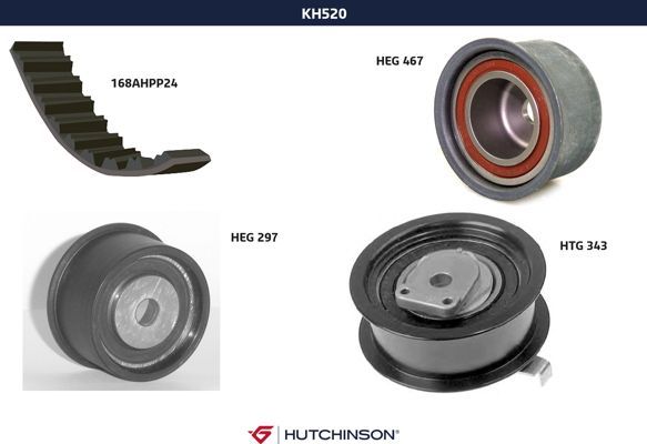 Ременный комплект - Hutchinson KH 520