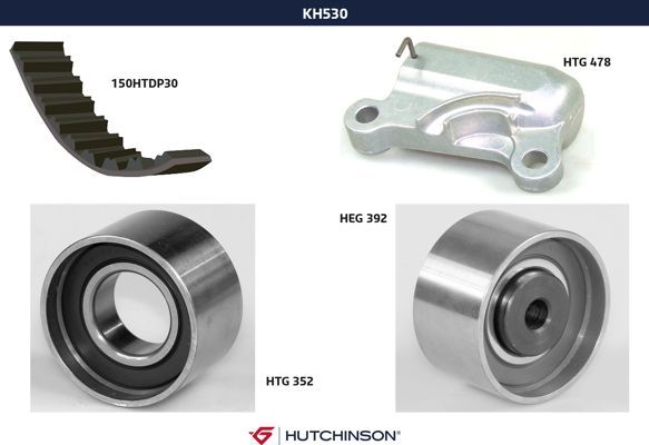 Ременный комплект - Hutchinson KH 530