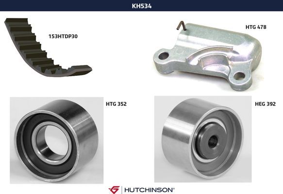 Ременный комплект - Hutchinson KH 534