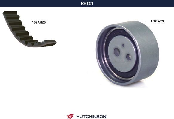 Ременный комплект - Hutchinson KH 531