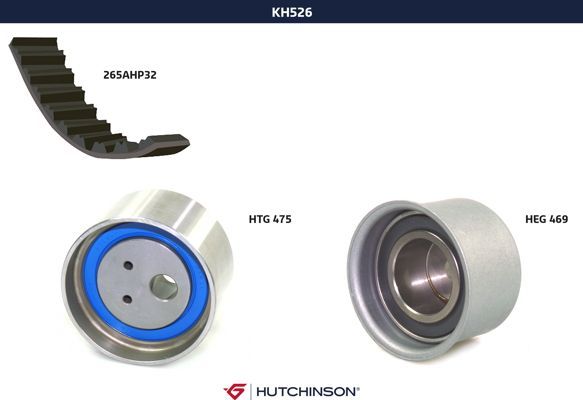 Ременный комплект - Hutchinson KH 526