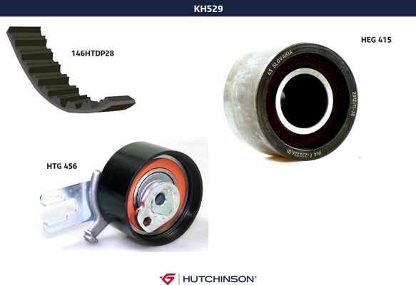 Ременный комплект - Hutchinson KH 529