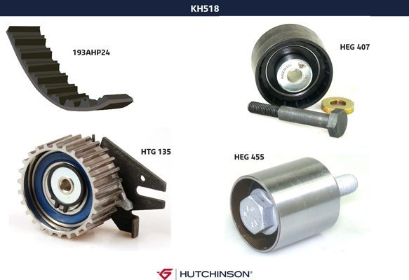 Ременный комплект - Hutchinson KH 518