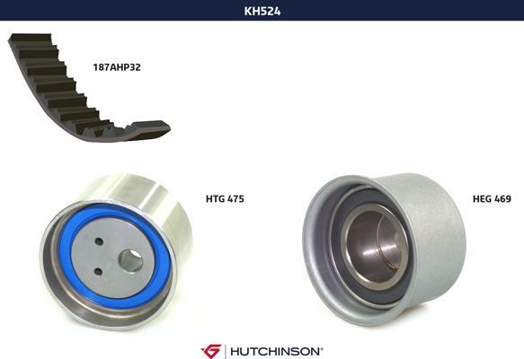 Ременный комплект - Hutchinson KH 524