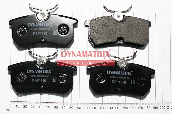 Комплект колодок для дисковых тормозов | зад | - DYNAMATRIX DBP1319
