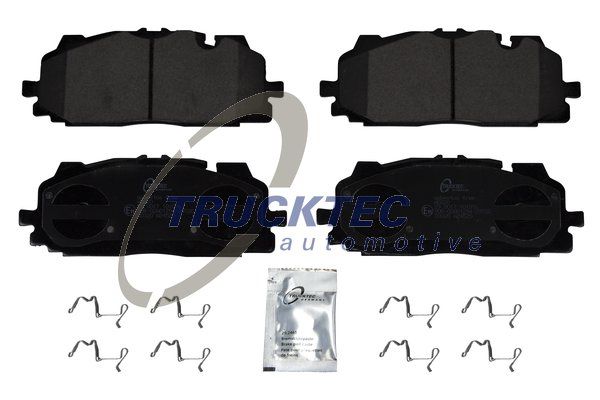 Комплект тормозных колодок | перед | - Trucktec Automotive 07.35.273