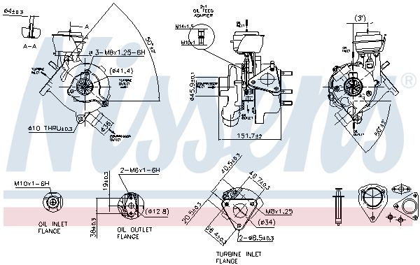 Насос - Nissens 93038