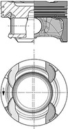 Поршень - Kolbenschmidt 40853600