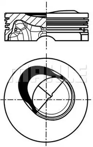 Поршень - Mahle 028 PI 00130 001