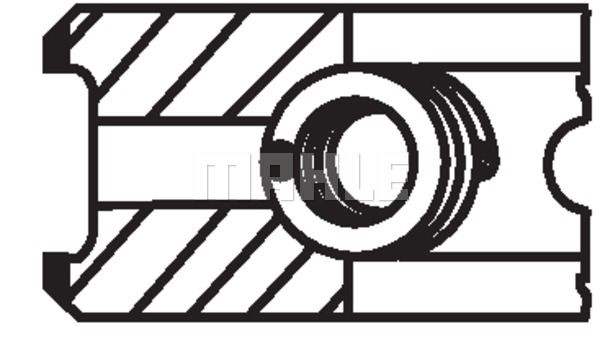 Комплект колец - Knecht 007 RS 10111 0N0