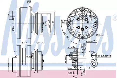 Компрессор - Nissens 890368