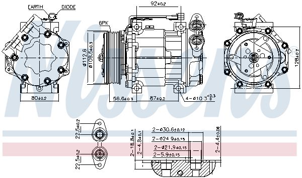 Компрессор - Nissens 890584