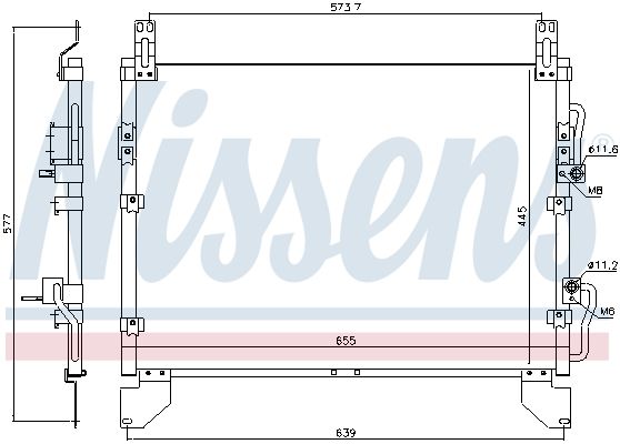 Конденсатор - Nissens 940805