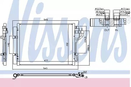 Конденсатор - Nissens 940592