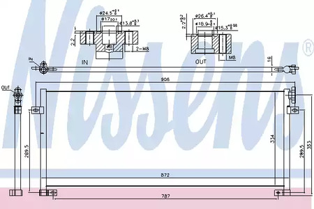 Конденсатор - Nissens 940493