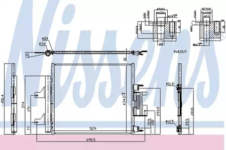 Конденсатор - Nissens 940772