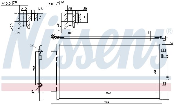 Конденсатор - Nissens 940692