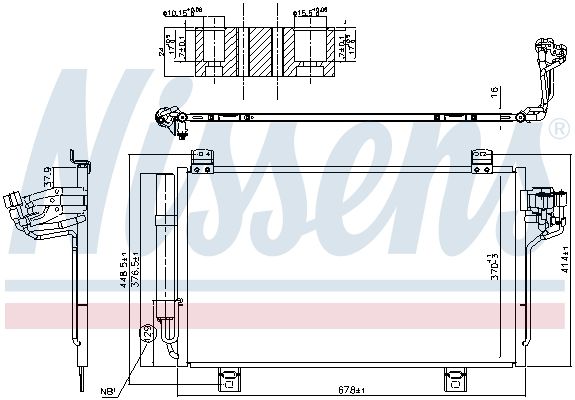 Конденсатор - Nissens 940775