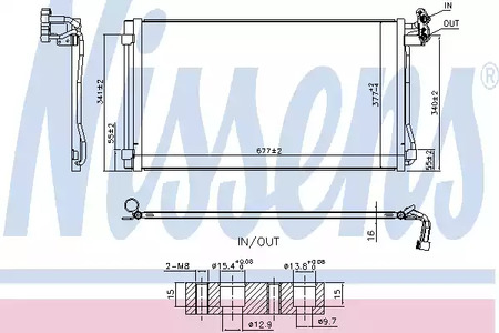 Конденсатор - Nissens 940793