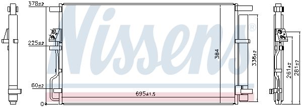 Конденсатор - Nissens 940820