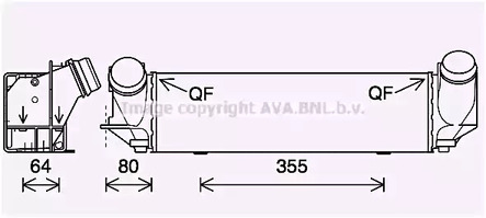 Теплообменник - AVA BW4562