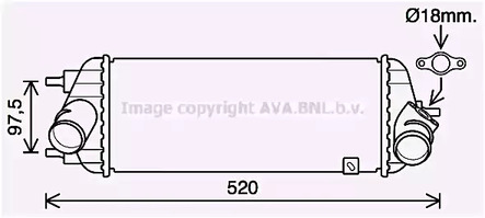 Теплообменник - AVA KA4281