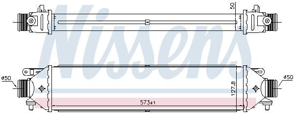 Теплообменник - Nissens 961464