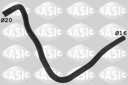 Патрубок системы охлаждения резиновый - Sasic 3406362