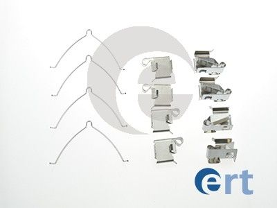 Комплект установочный передних тормозных колодок - ERT 420099