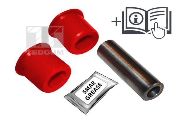 Полиуретановая втулка рессоры - TEDGUM 00219348