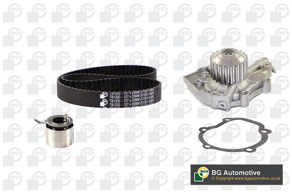 Комплект ремня ГРМ + насос водяной - BGA TB1200CPK
