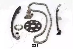 Комплект цепи привода распредвала - Japanparts KDK-221