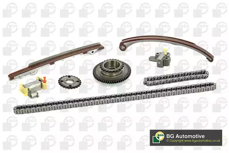 Комплект цепи ГРМ land rover: discovery, range rover sport 4.2i/4.4i 04-08 (full) (верхний) - BGA TC4201FK