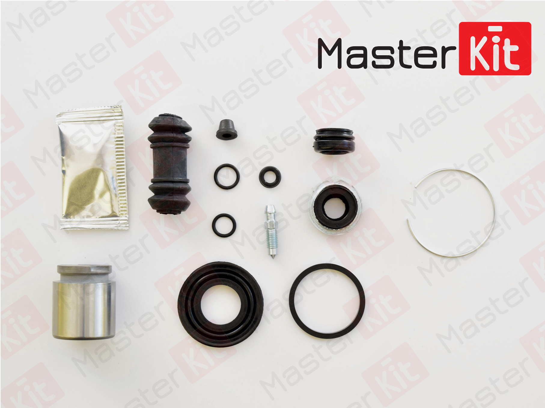 Ремкомплект тормозного суппорта + поршень | зад | - Master KiT 77A1712