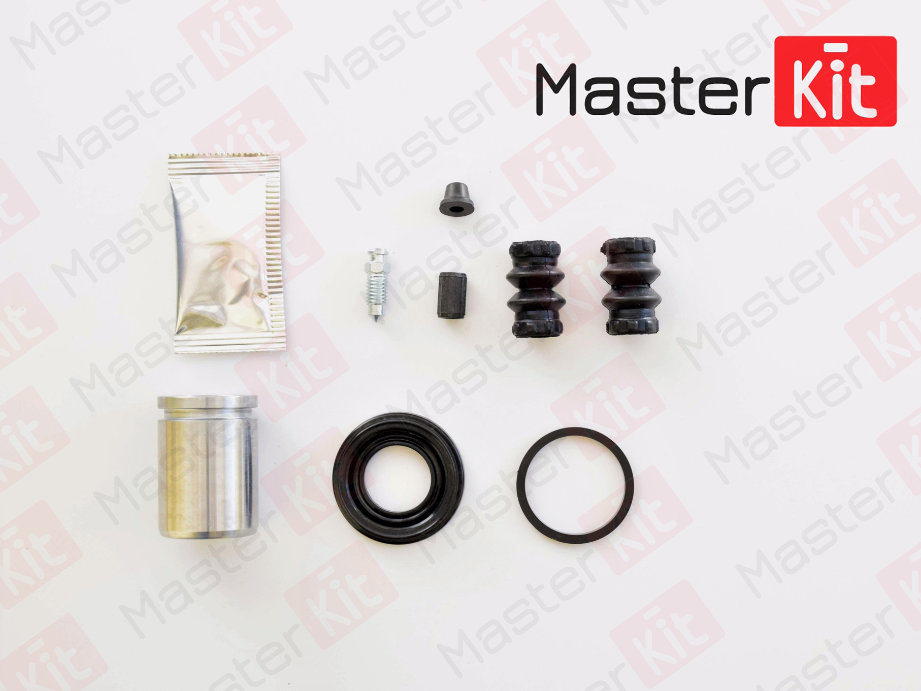 Ремкомплект тормозного суппорта + поршень | зад | - Master KiT 77A1806