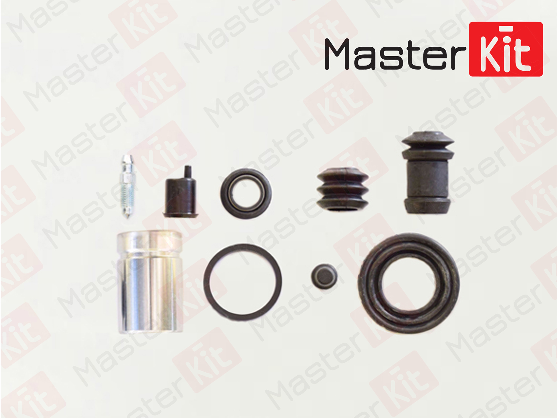 Ремкомплект тормозного суппорта + поршень | зад | - Master KiT 77A1681