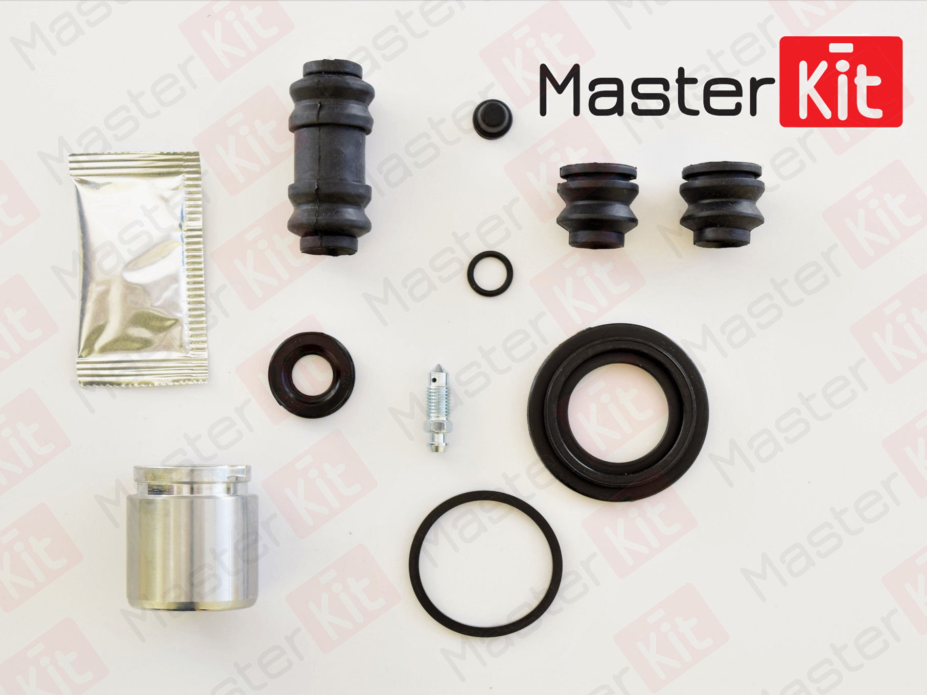 Ремкомплект тормозного суппорта + поршень | зад | - Master KiT 77A1824