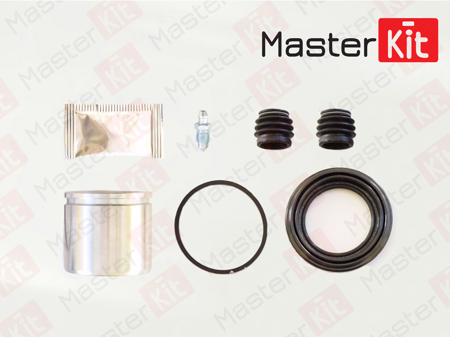 Ремкомплект тормозного суппорта + поршень | зад | - Master KiT 77A1927