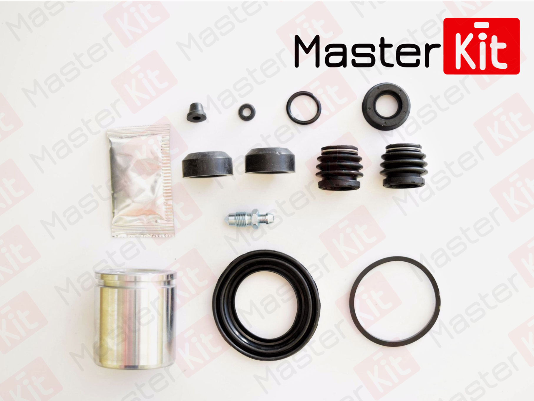 Ремкомплект тормозного суппорта + поршень | зад | - Master KiT 77A2067