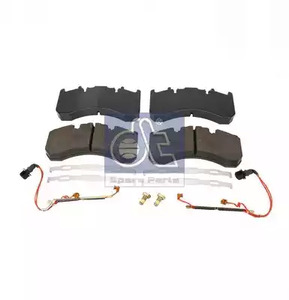 Комплект тормозных колодок | зад | - DT Spare Parts 6.95112