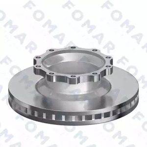 Тормозной диск | перед | - FOMAR Friction FO 0268 PRO