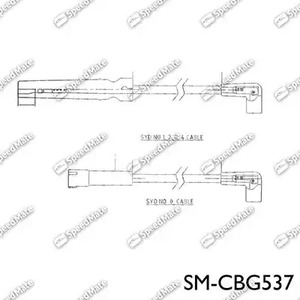 Провода высоковольтные - SpeedMate SM-CBG537