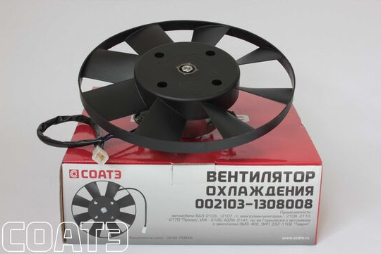 Мотор охлаждения 2101 [002103-1308008] (соатэ) - Соатэ 002103-1308008