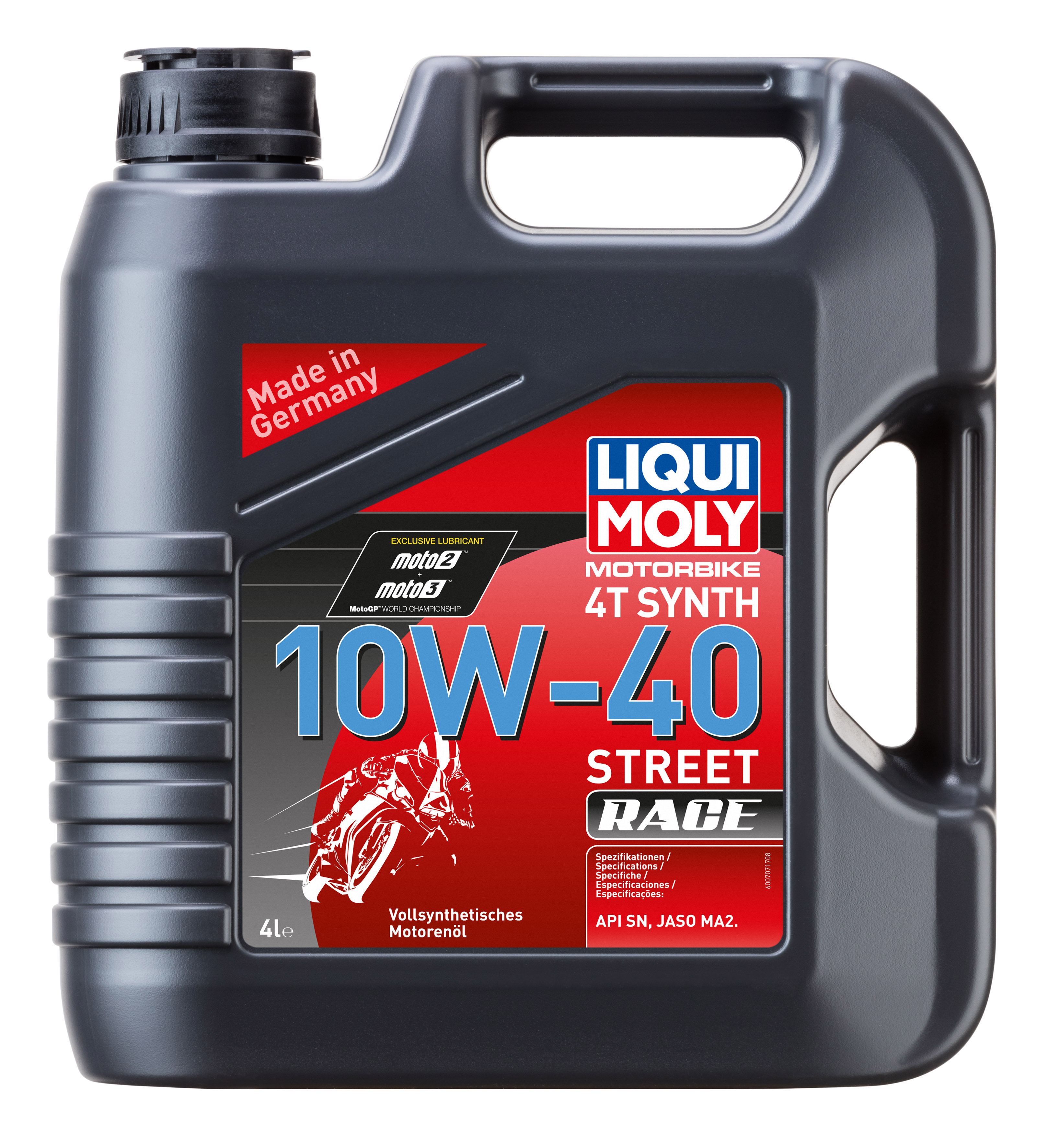 10w-40 Motorbike 4T Synth Street Race, 4л (синт.мотор.масло) - Liqui Moly 20754